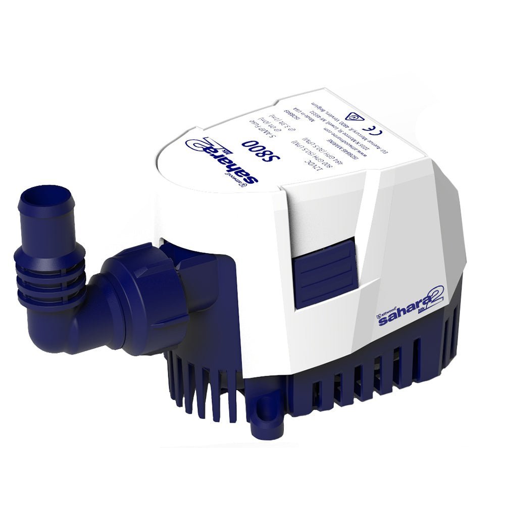 Attwood Sahara MK2 S800 Bilge Pump 800 GPH - 12V - Automatic - Clinch River Fishing USA