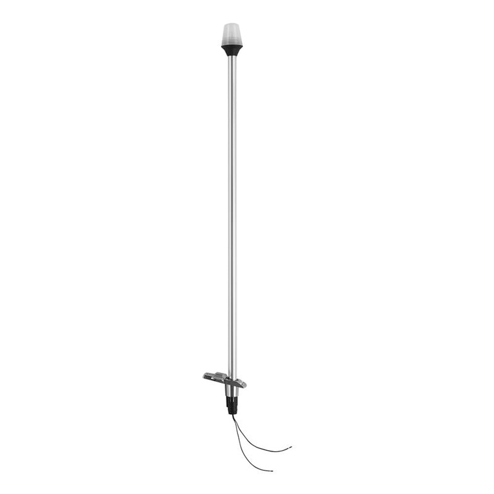 Attwood Stowaway Light w/2 - Pin Plug - In Base - 2 - Mile - 36" - Clinch River Fishing USA