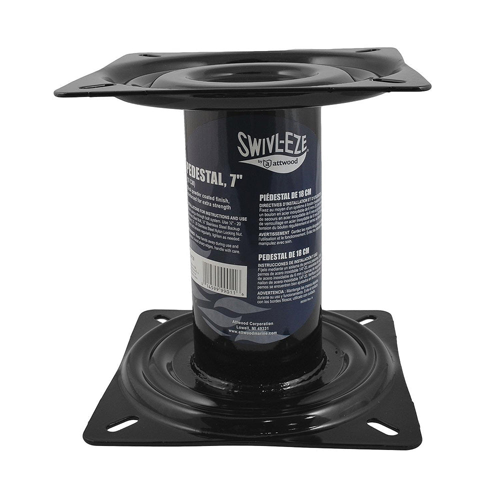 Attwood Swivl-Eze Pedestal 7" - Clinch River Fishing USA