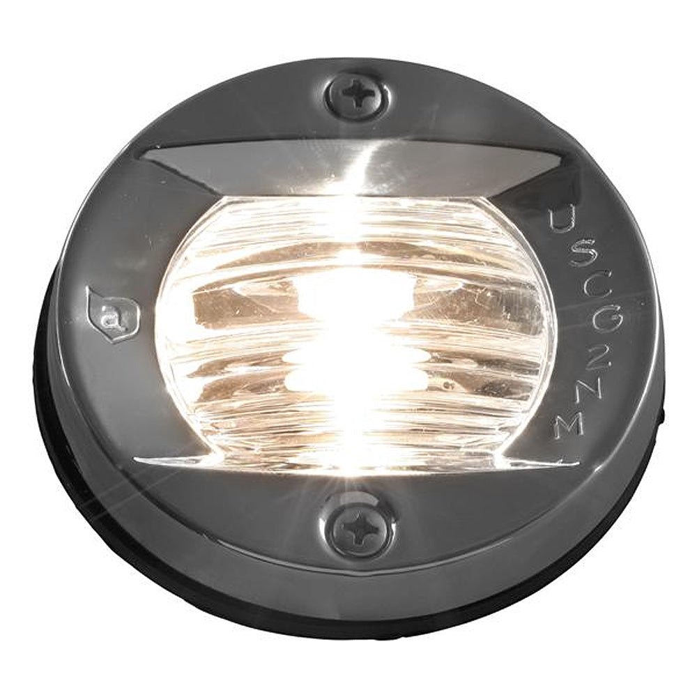 Attwood Vertical, Flush Mount Transom Light - Round - Clinch River Fishing USA