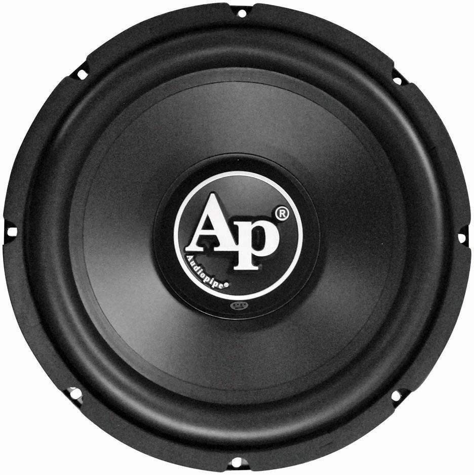 Audiopipe 10GΓΒ¦ Woofer 250W RMS/800W Max Dual 4 Ohm Voice Coils - Clinch River Fishing USA