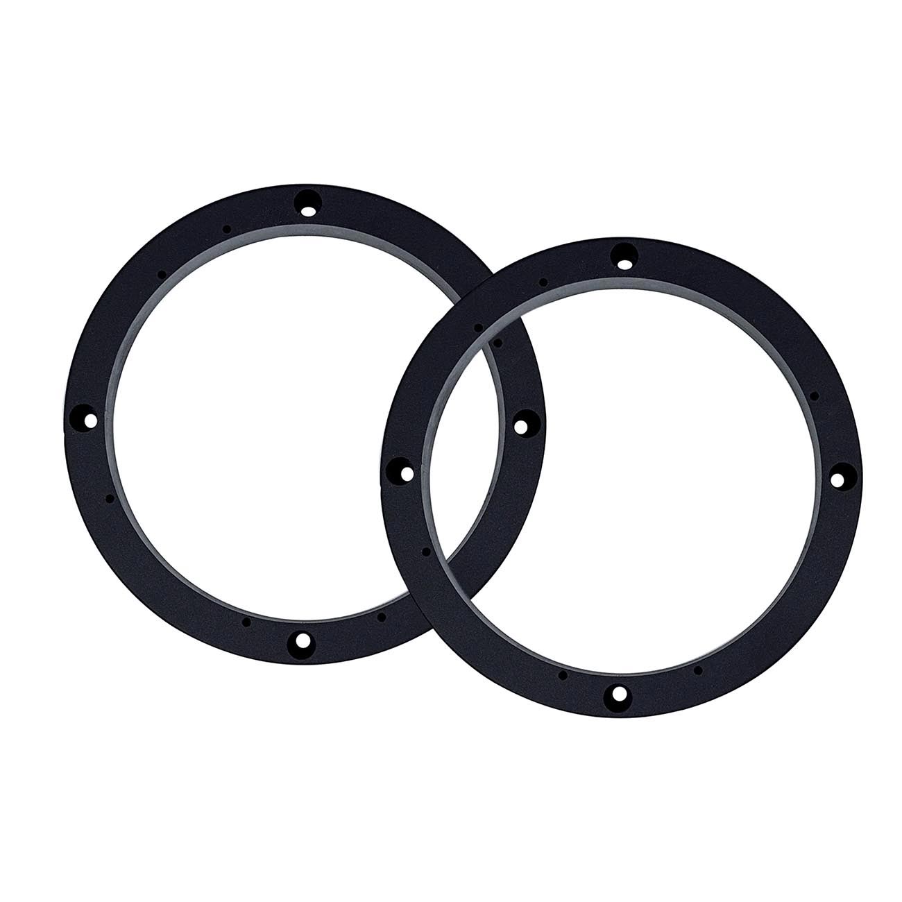 Audiopipe 6.5" Universal Speaker Space Rings - Adds 1" Extra Mounting Depth - Clinch River Fishing USA