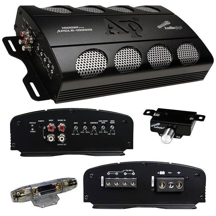 Audiopipe Class D power Amplifier 1000W - Clinch River Fishing USA