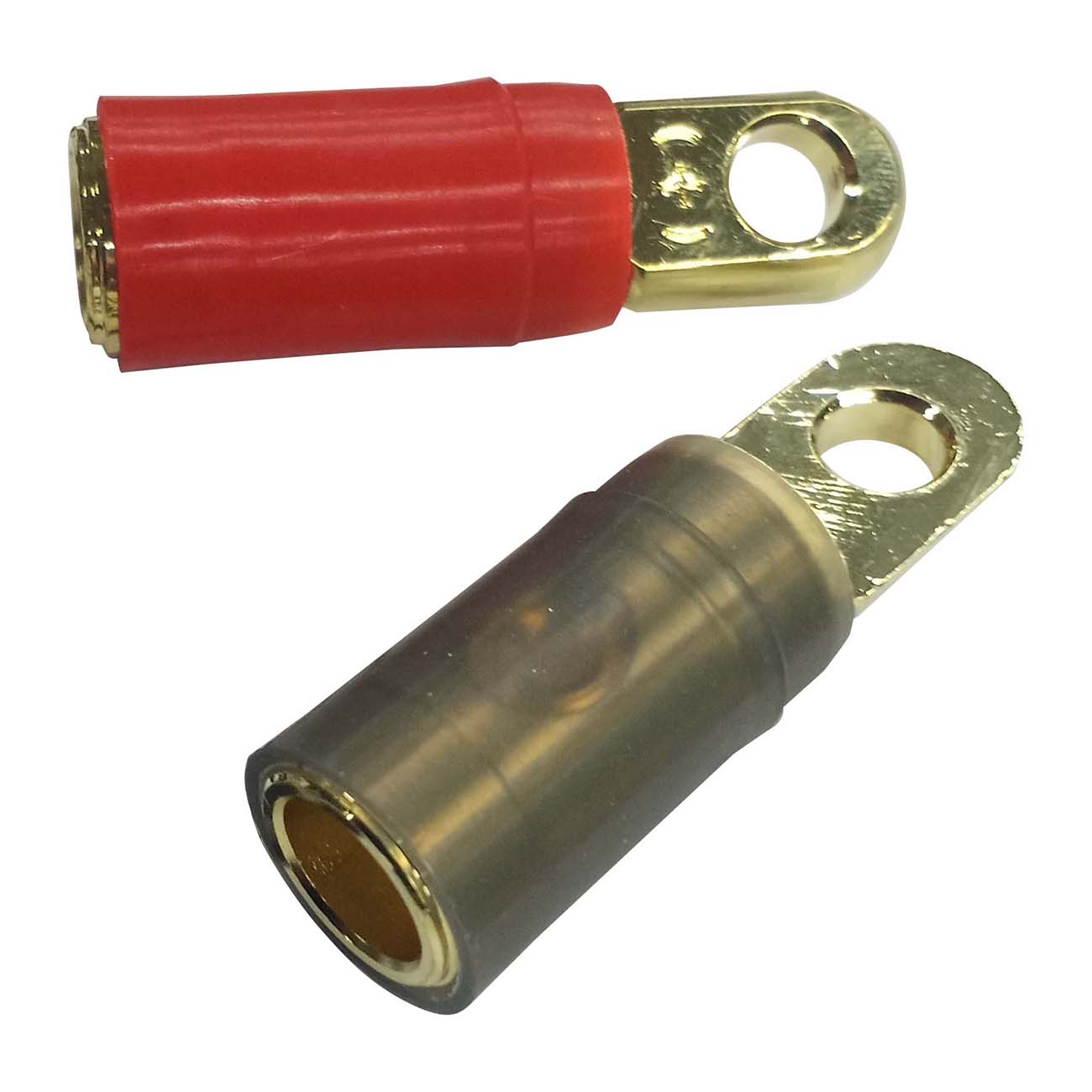 Audiopipe Heavy Duty Ring Terminals 4-Gauge (1 Pair) - Clinch River Fishing USA