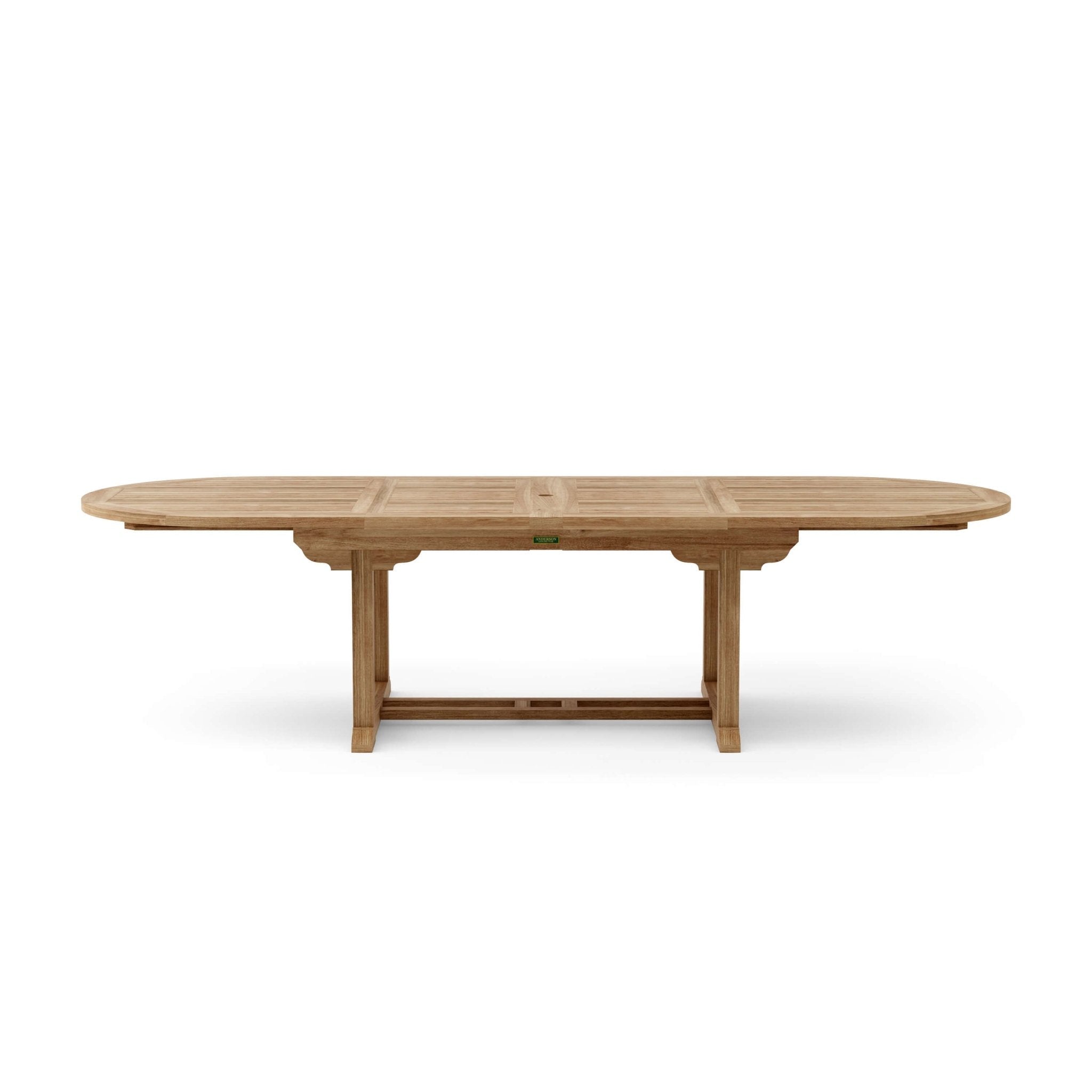 BAHAMA 117β³ OVAL DOUBLE EXTENSION TABLE EXTRA THICK - Clinch River Fishing USA