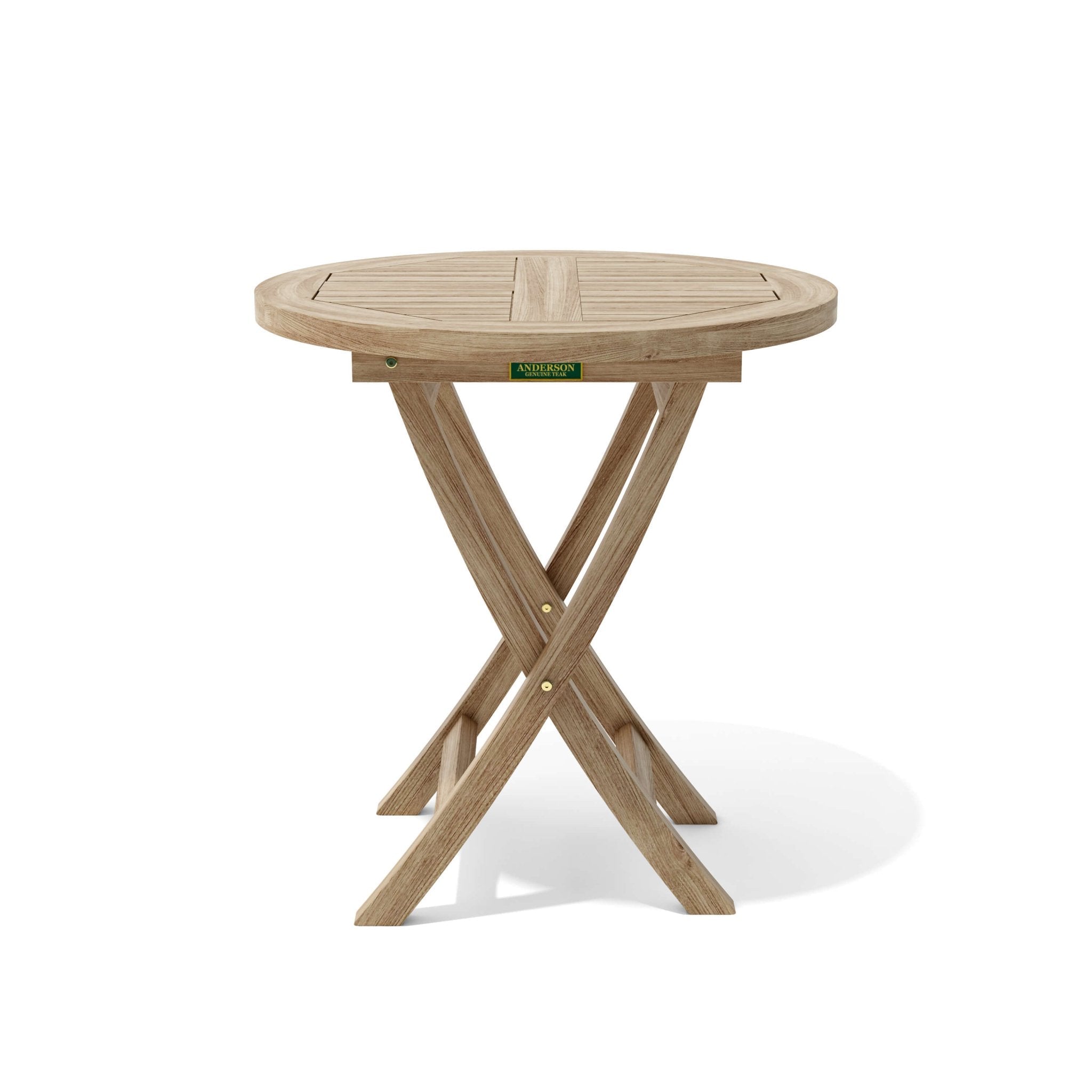BAHAMA 27″ ROUND BISTRO FOLDING TABLE - Clinch River Fishing USA