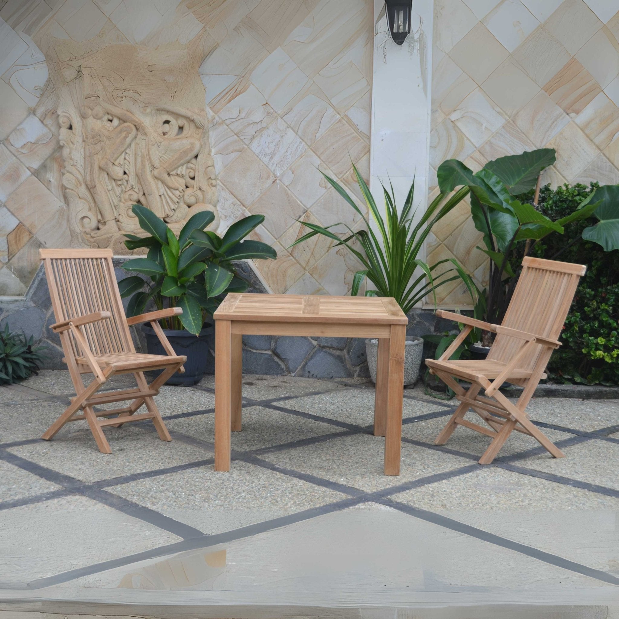 BAHAMA CLASSIC 3-PC BISTRO TABLE SET - Clinch River Fishing USA