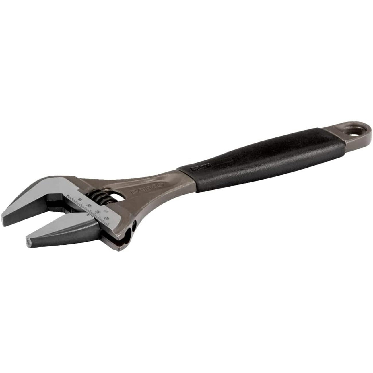 Bahco 8" Bigmouth ERGOGÀó Central Nut Wide Opening Adjustable Wrenches with Rubber Handle - Clinch River Fishing USA