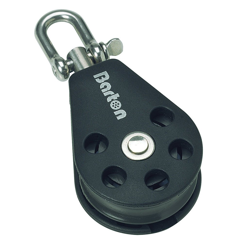 Barton Marine Size 3 Single Plain Bearing Block w/Swivel - Clinch River Fishing USA