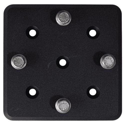 BEATDOWN OUTDOORS 6" Square Mounting Plate | 6SMP - Clinch River Fishing USA