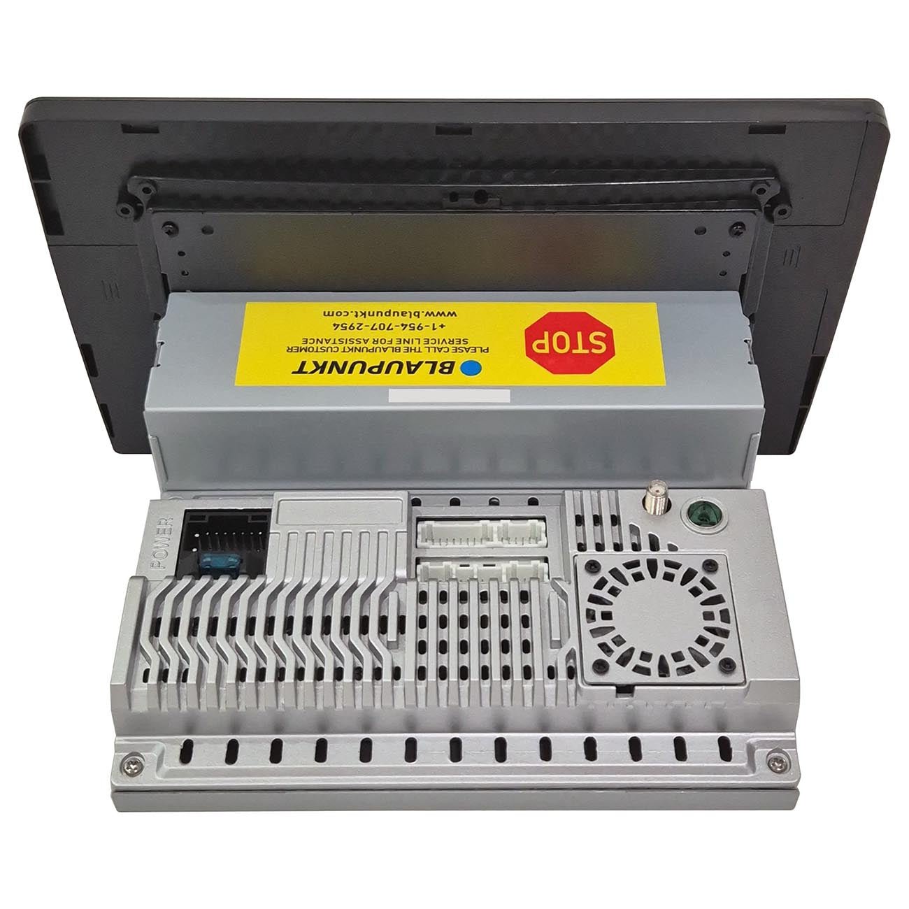 Blaupunkt 9GÇ¥ Single DIN Mechless Receiver with Wireless Apple CarPlay / Android Auto & Bluetooth - Clinch River Fishing USA