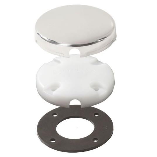 BLUE SEA CableClam Side Entry SS Cover PreDrilled | 1007100-BSS - Clinch River Fishing USA