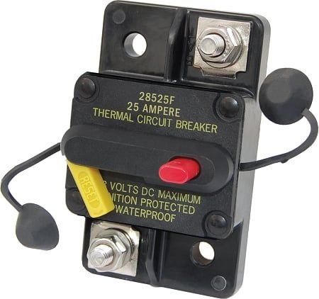 BLUE SEA Circuit Breaker, Bus 285 SfcMt 25 A | 7180-BSS - Clinch River Fishing USA