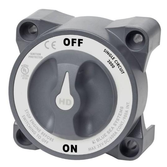 BLUE SEA Switch Battery HD ON/OFF | 3000-BSS - Clinch River Fishing USA