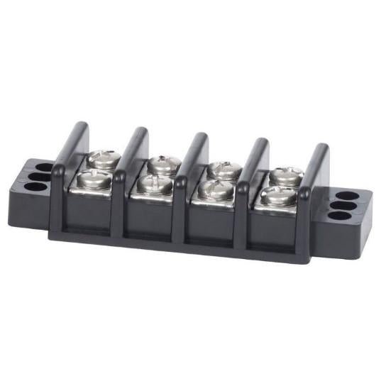 BLUE SEA Terminal Block/Ind 4circ 30A | 2504-BSS - Clinch River Fishing USA