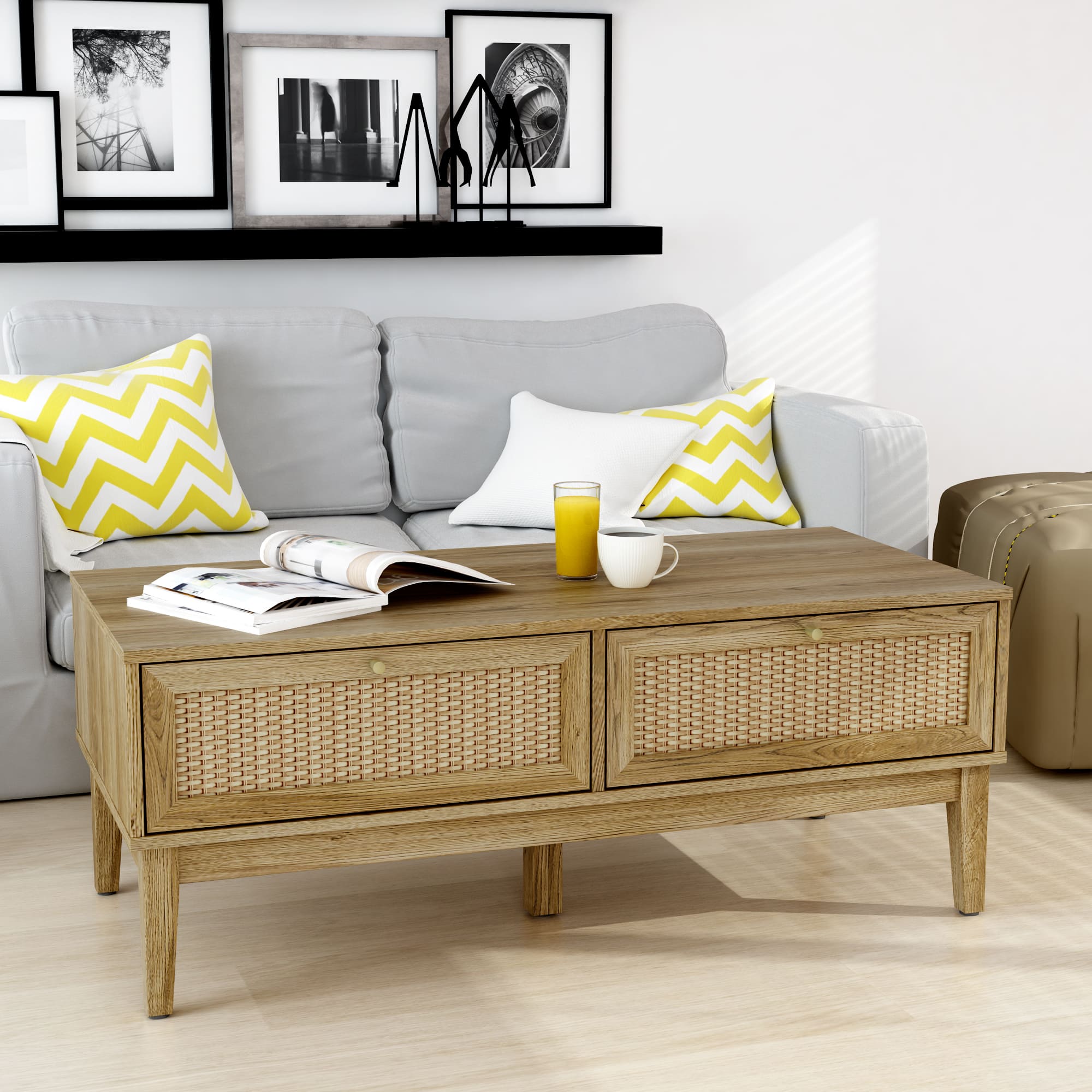 BODRUM 43″ COFFEE TABLE - Clinch River Fishing USA