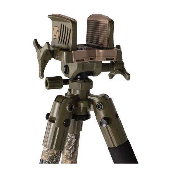 Bog DeathGrip Tripod - Realtree EXCAPE Camo - Clinch River Fishing USA