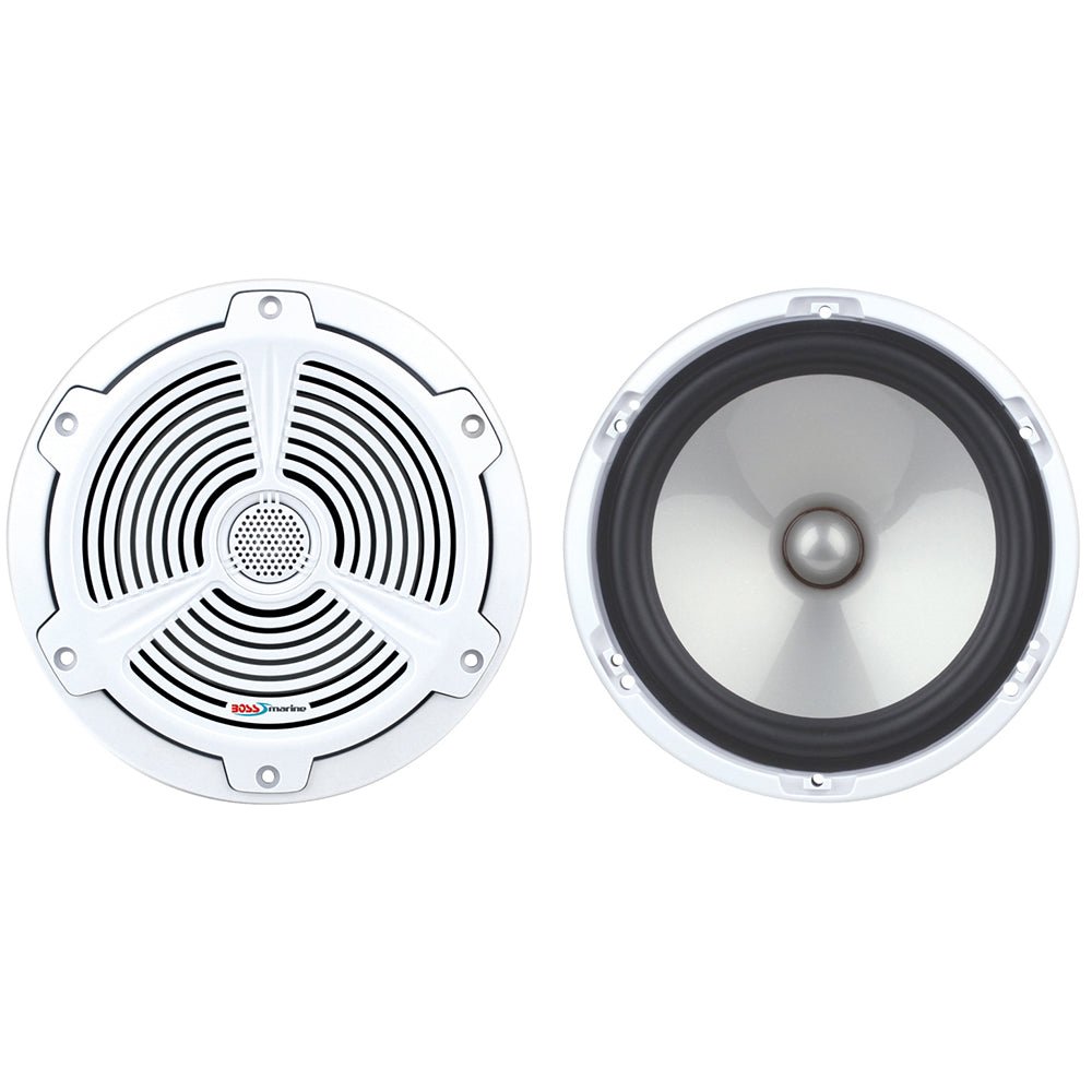 Boss Audio 7.5" MR752C Speakers - White - 400W - Clinch River Fishing USA