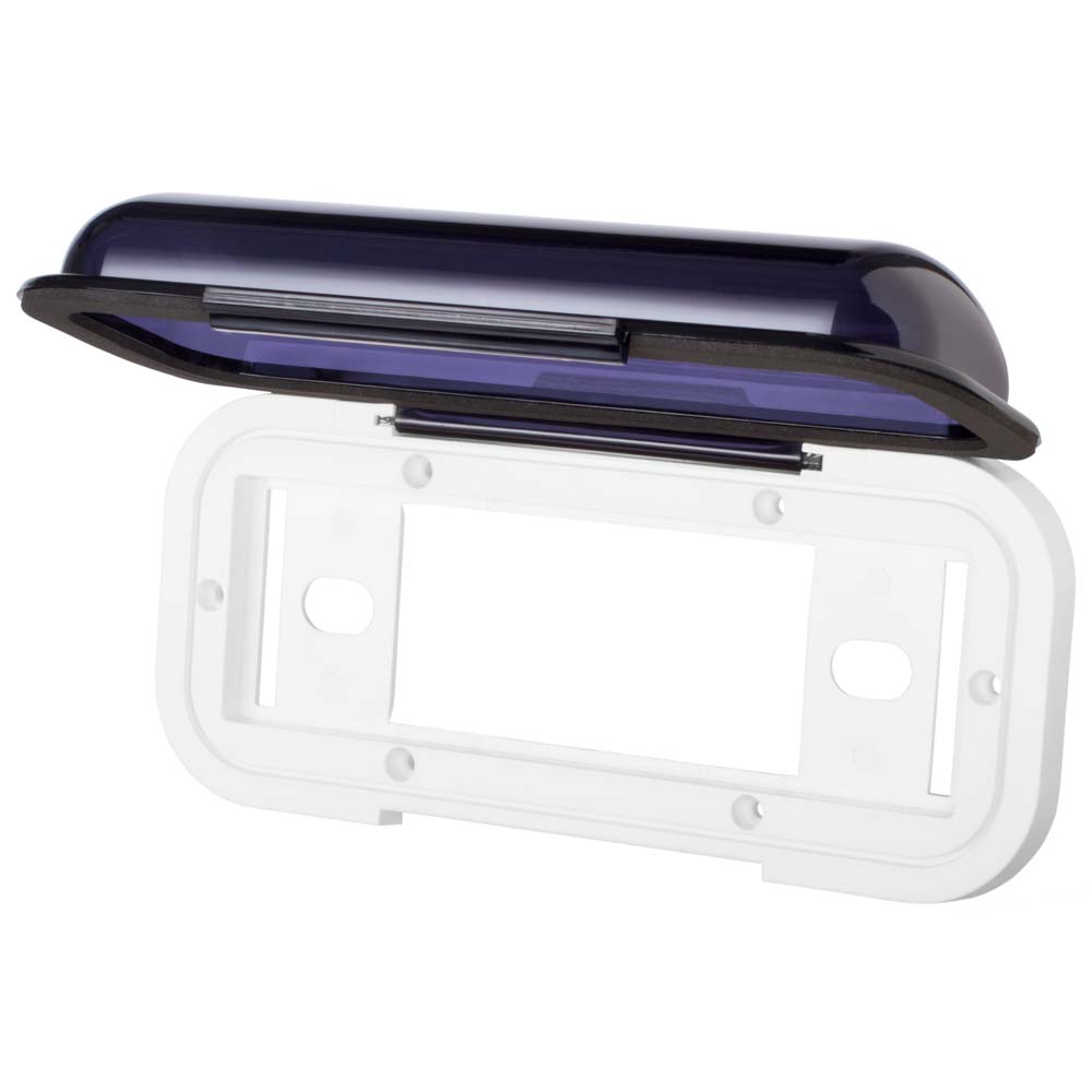 Boss Audio MRC5 Universal Radio Cover - Black/White - Clinch River Fishing USA