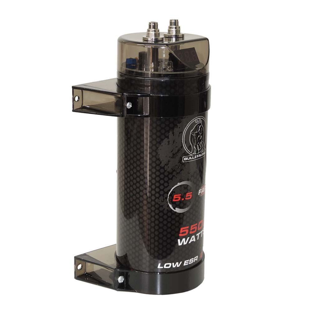 Bullz Audio 5.5 Farad Capacitor With Digital Voltage Display - Clinch River Fishing USA
