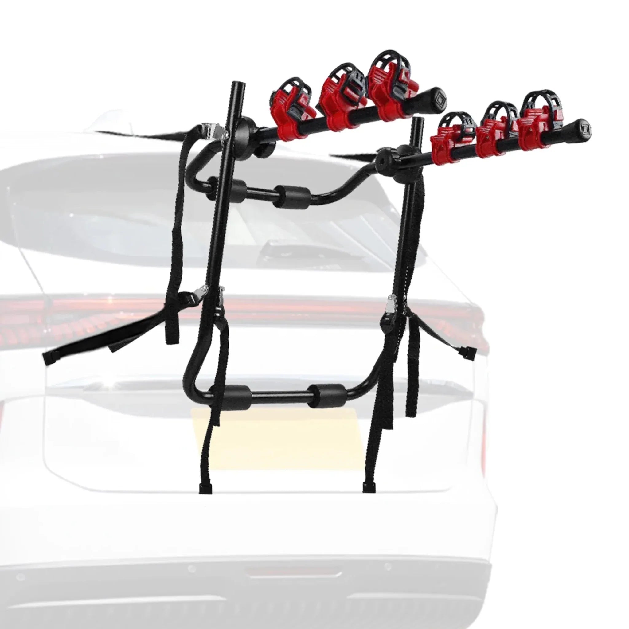 Car Bicycle Stand Rack 132LBS Load Hitch 3-Bike - Clinch River Fishing USA