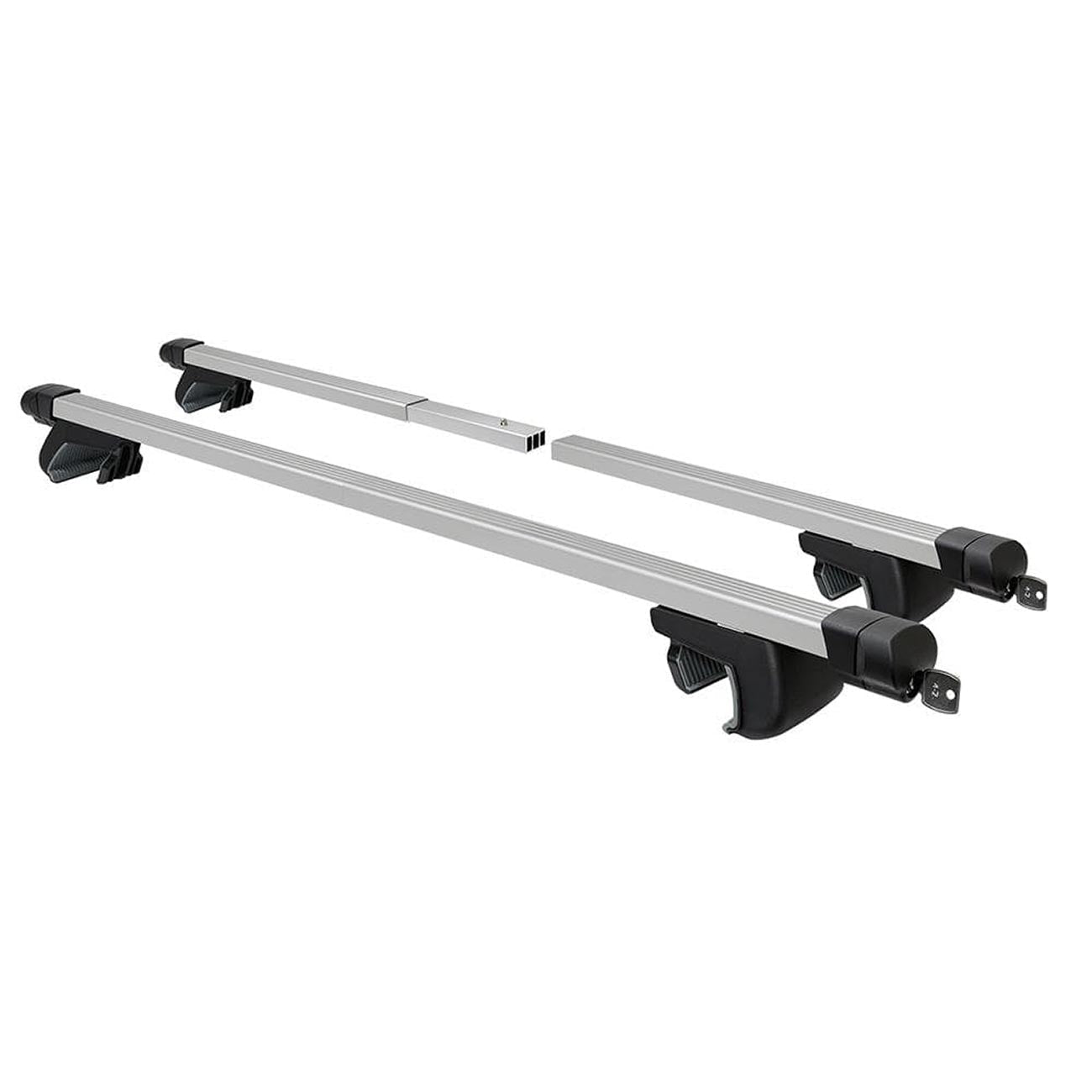 CargoLoc Adjustable Roof Top Cross Bar Set - Adjustable up to 55" (2 Piece) - Clinch River Fishing USA