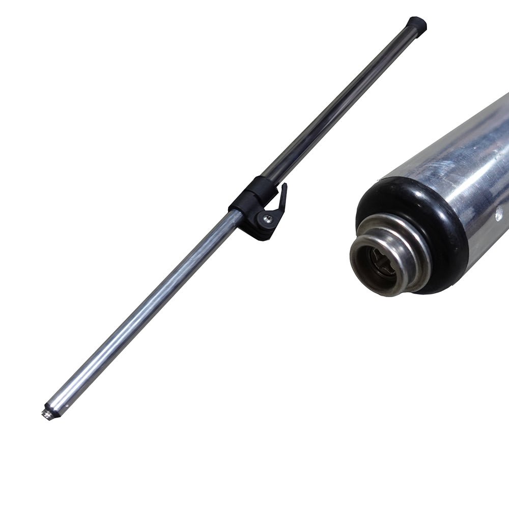 Carver Boat Cover Adjustable Support Pole w/Snap & Vinyl End - Clinch River Fishing USA
