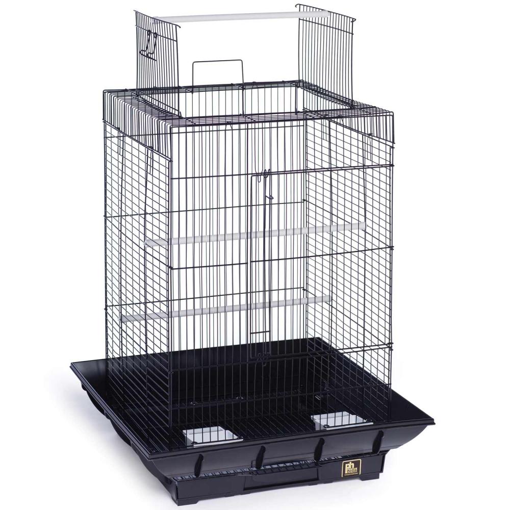 Clean Life Play Top Bird Cage - Red & Black - Clinch River Fishing USA