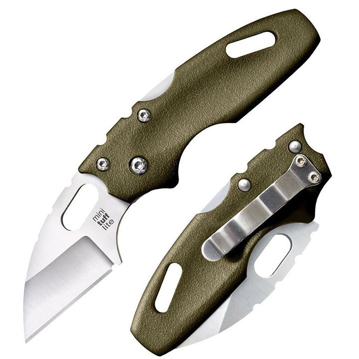 Cold Steel 2" Folding Pocket Knife (OD Green) - Clinch River Fishing USA