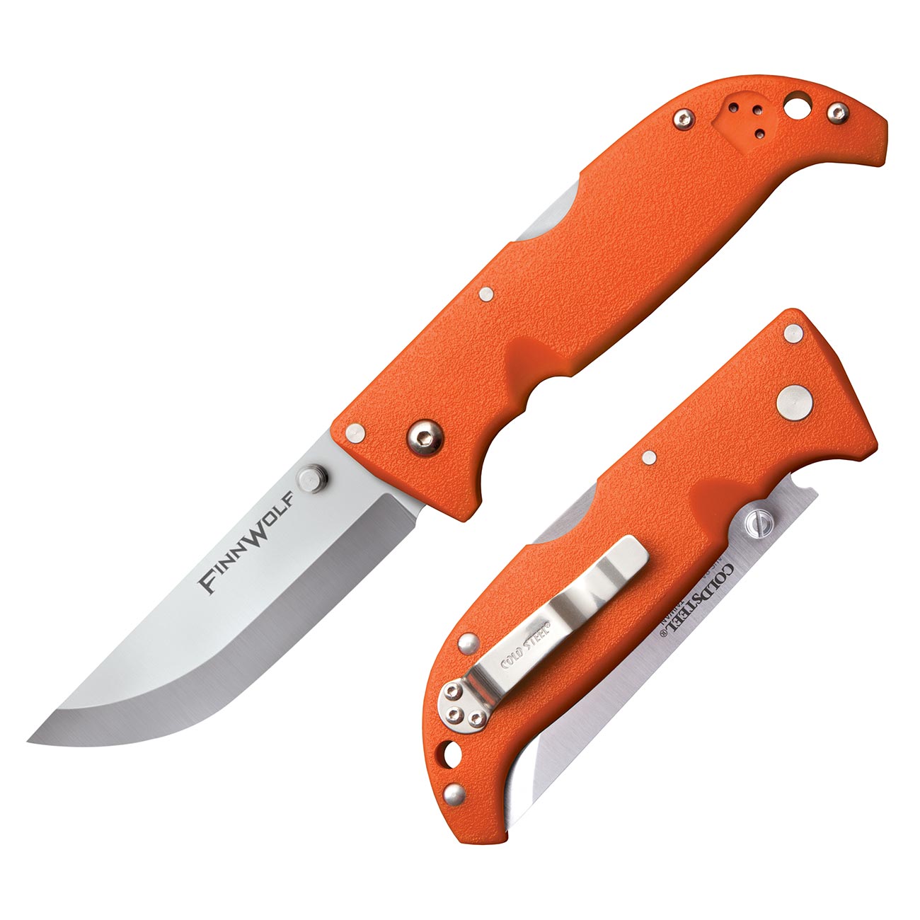 Cold Steel 3-1/2GΓΒ¦ Folding Pocket Knife (Blaze Orange) - Clinch River Fishing USA