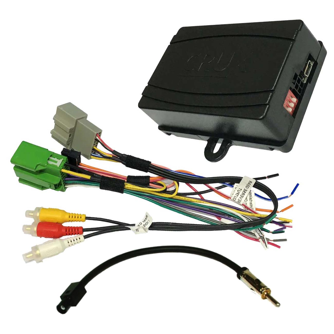 Crux Radio Replacement Wiring Harness with SWC Retention for '14-'19 GM LAN 29 Bit v2 with LIN Bus - Clinch River Fishing USA