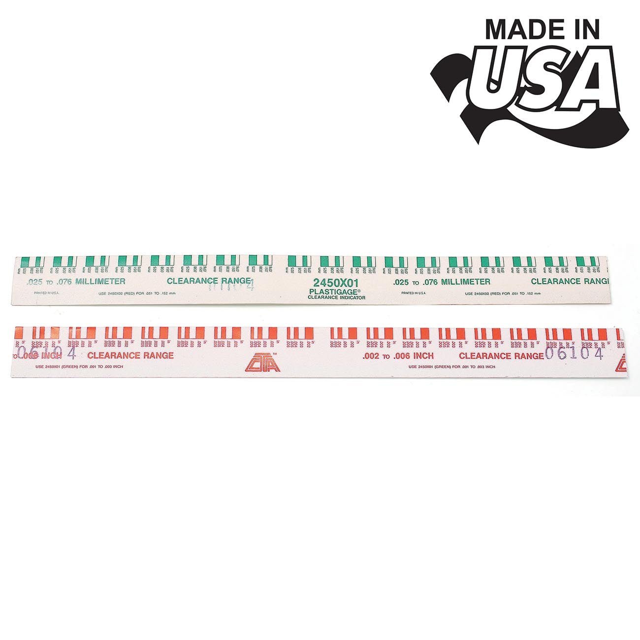 CTA Plastigage Set - For Measuring without Micrometer (2-Piece) - Clinch River Fishing USA