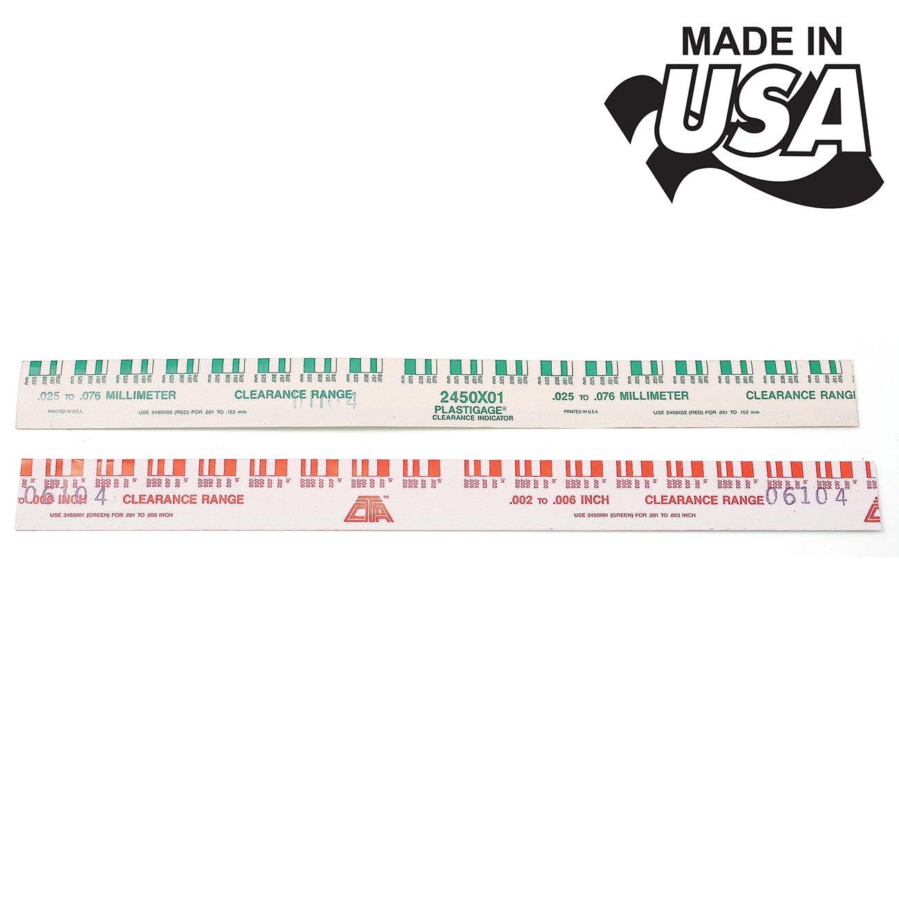 CTA Plastigage Set - For Measuring without Micrometer (2 - Piece) - Clinch River Fishing USA