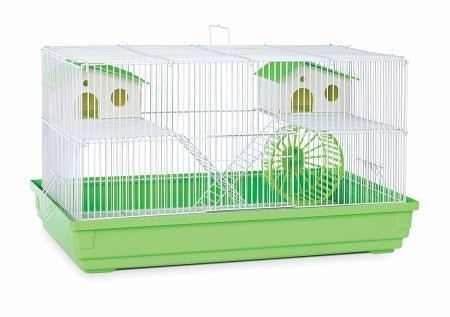 Deluxe Hamster & Gerbil Cage - Bordeaux Red - Clinch River Fishing USA
