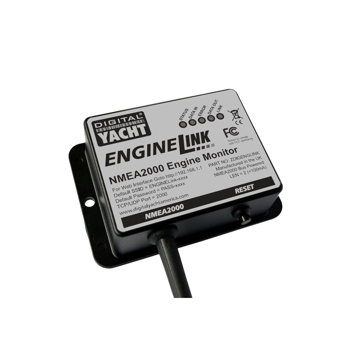 Digital Yacht ENGINELINK NMEA 2000 - WIFI Gateway - Clinch River Fishing USA