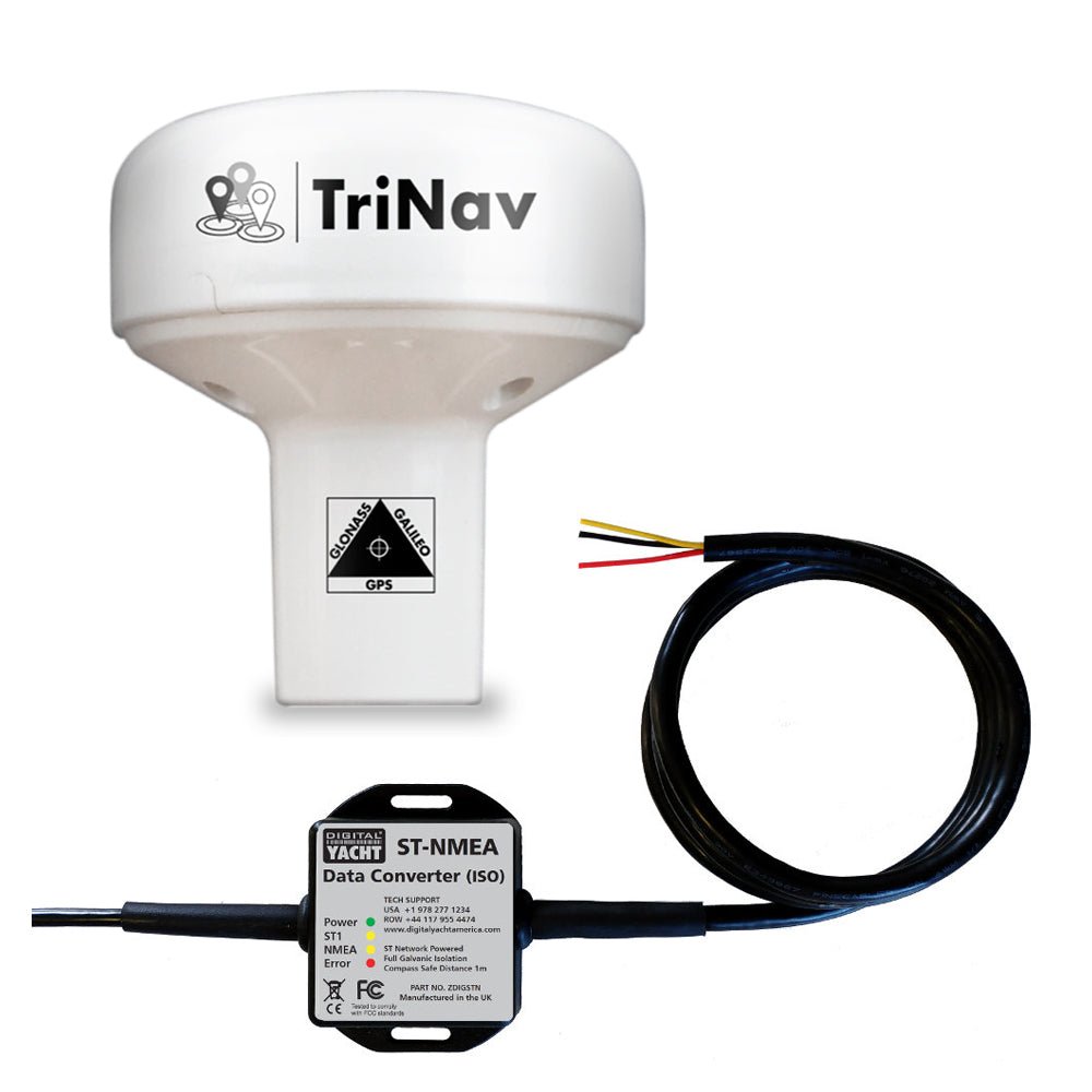 Digital Yacht GPS160 TriNav GPS. Glonass, Galileo Sensor SeaTalk 1 Bundle - Clinch River Fishing USA