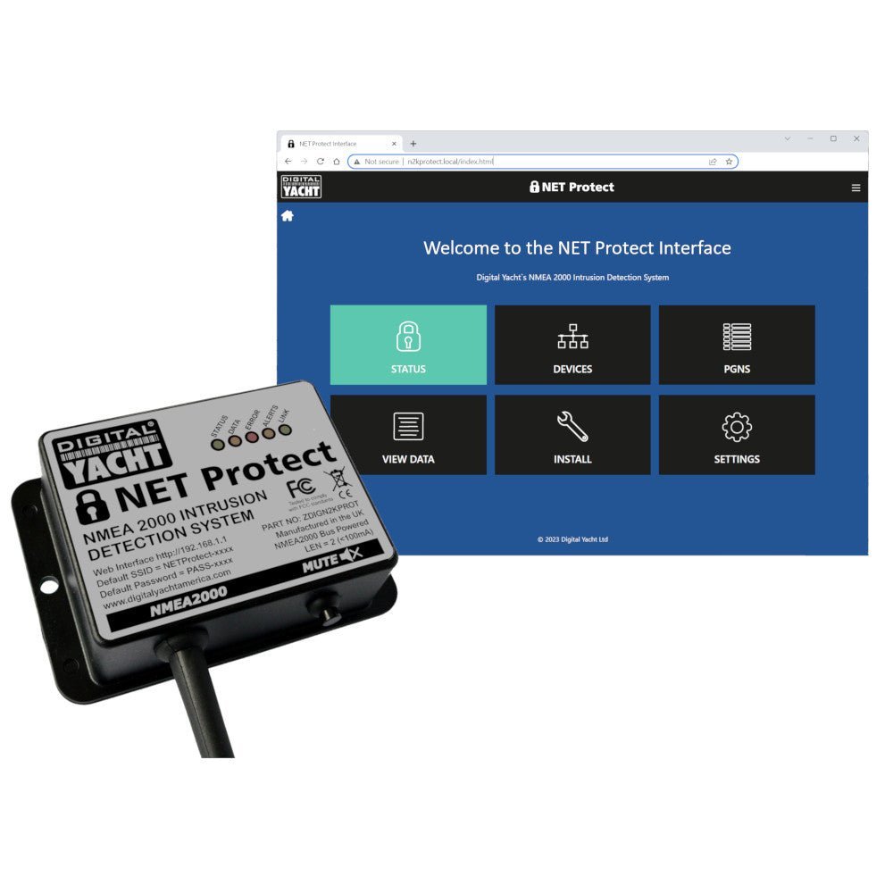 Digital Yacht NET Protect NMEA2000 Network Guard and IDS - Clinch River Fishing USA