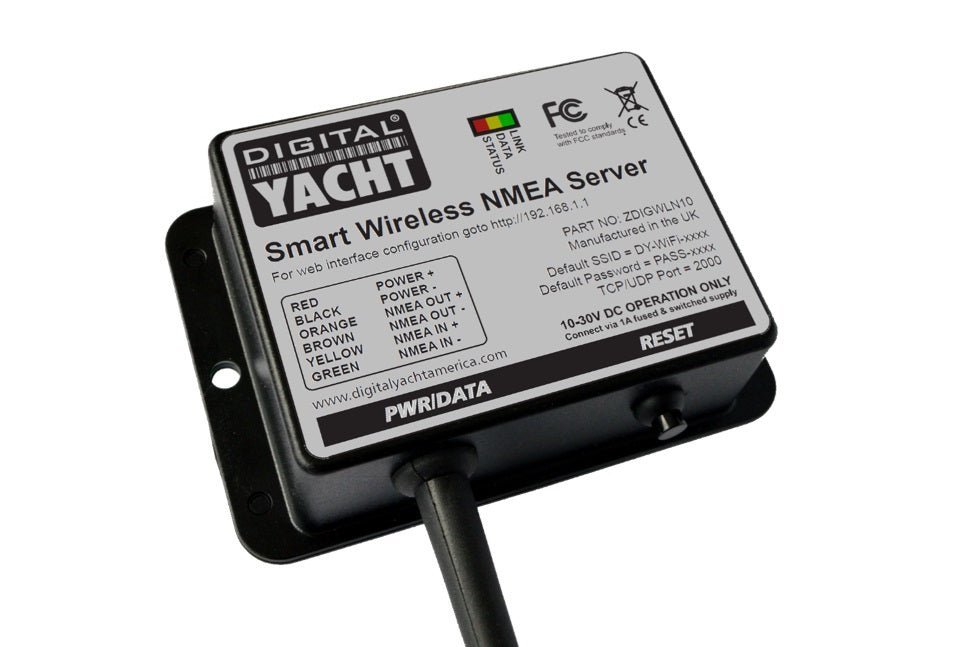 Digital Yacht WLN10SM Smart NMEA-WIFI Adapter 4800/38400 Baud - Clinch River Fishing USA