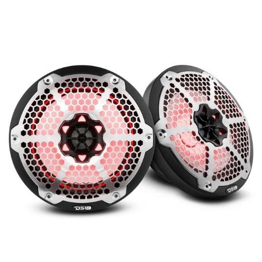 DS18 8" 2-Way 125 Watts RMS 4O Black | NXL-8M/BK - Clinch River Fishing USA