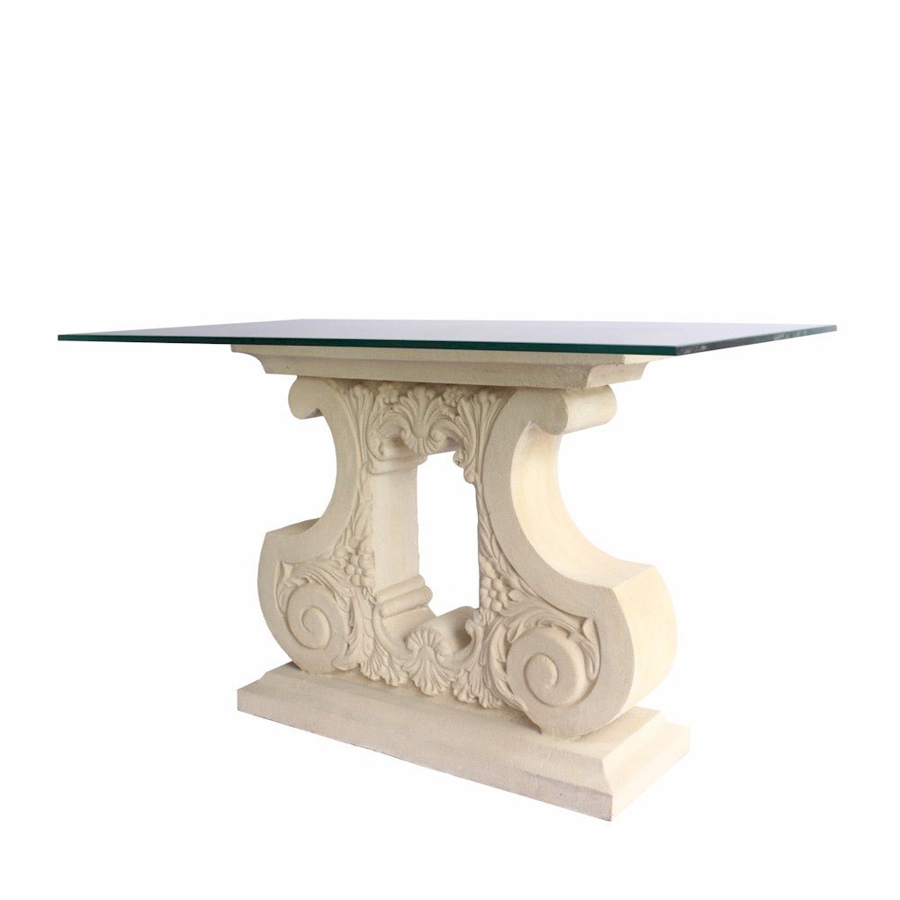 ELYSEES DINING TABLE WITH NO GLASS TOP - Clinch River Fishing USA
