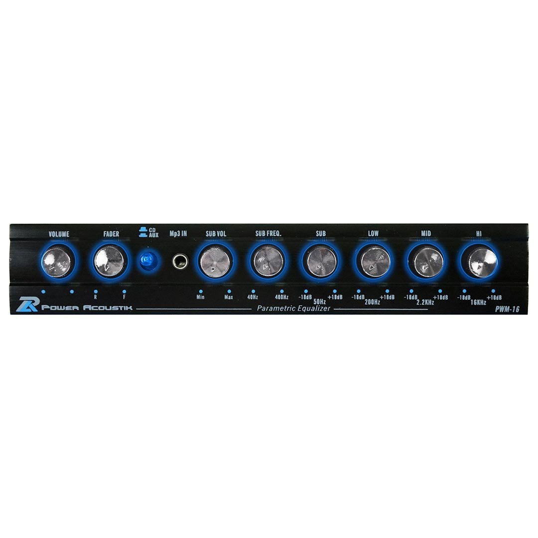 EQUALIZER POWER ACOUSTIK PREAMP - Clinch River Fishing USA