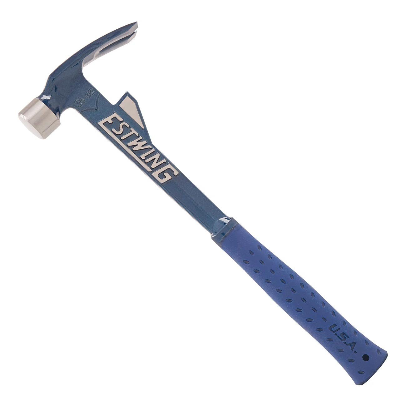 Estwing 24 oz. Smooth Face Hammertooth Hammer with Nylon-Vinyl Grip - Clinch River Fishing USA