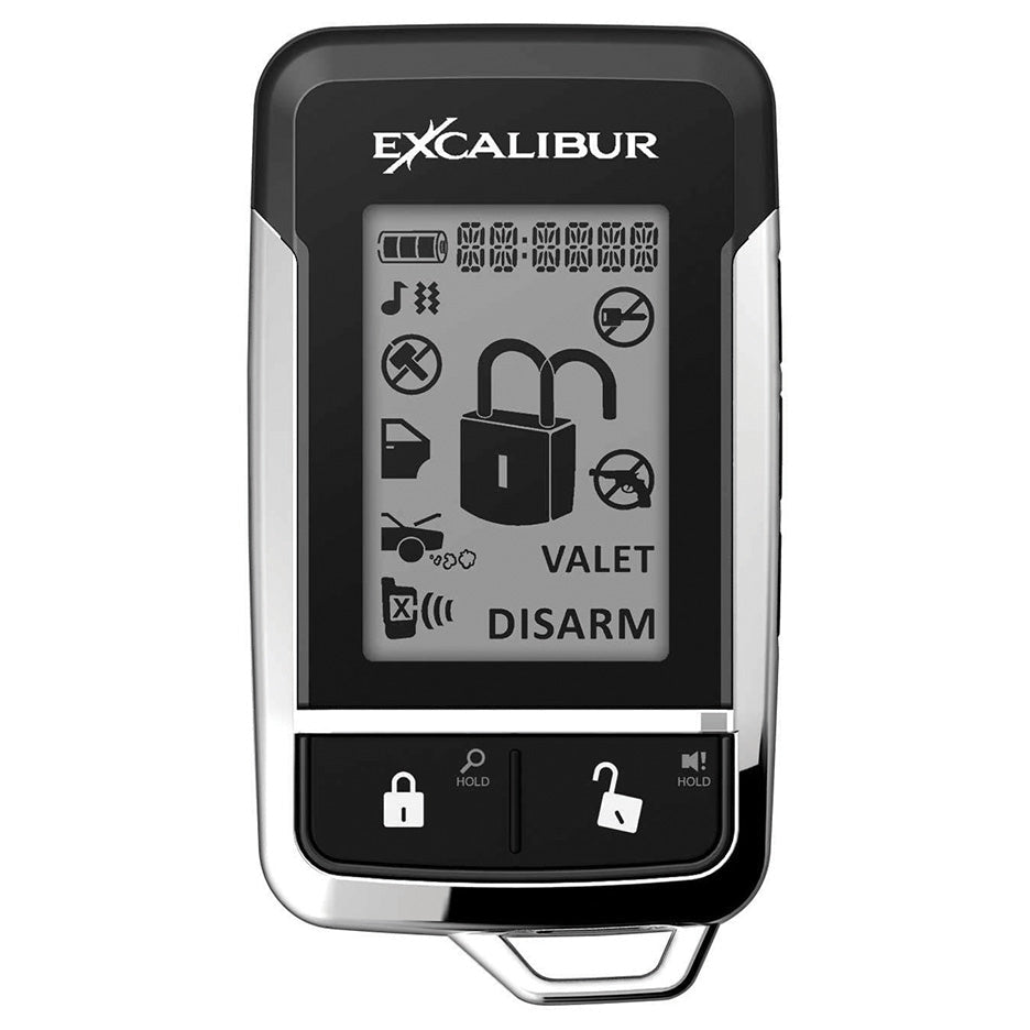 Excalibur 2-Way Monochrome LCD Remote Transmitter - Clinch River Fishing USA