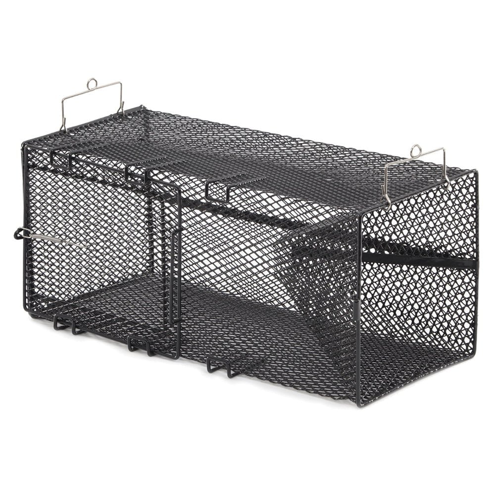 Frabill Black Pinfish Rectangular Trap - 18" x 12" x 8" - Clinch River Fishing USA
