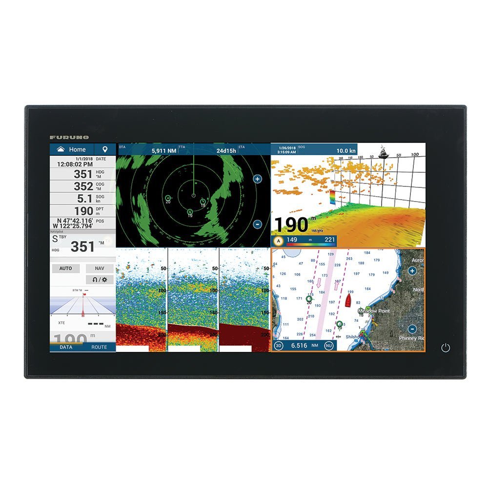 Furuno NavNet TZtouch3 16" MFD w/1kW Dual Channel CHIRP™ Sounder & Internal GPS - Clinch River Fishing USA