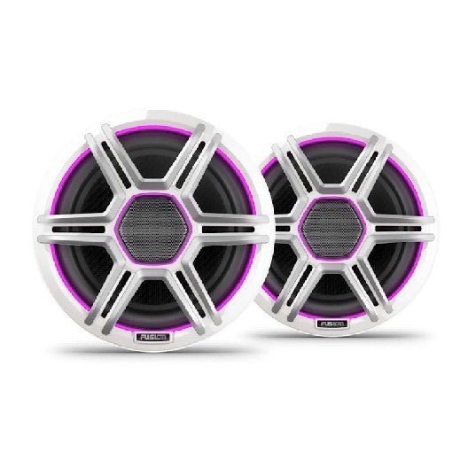 FUSION Apollo 7.7 LED Marine Speakers with Sports White Grilles | 010-02918-11 - Clinch River Fishing USA