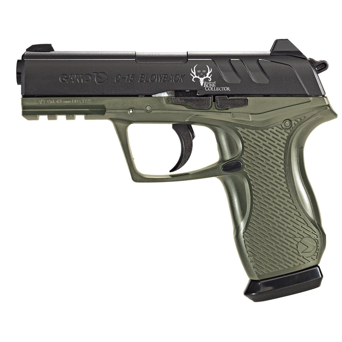 Gamo C - 15 "Bone Collector" .177cal CO2 Powered BB/Pellet Pistol - Clinch River Fishing USA