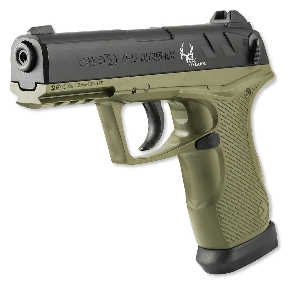 Gamo C-15 "Bone Collector" .177cal CO2 Powered BB/Pellet Pistol - Clinch River Fishing USA