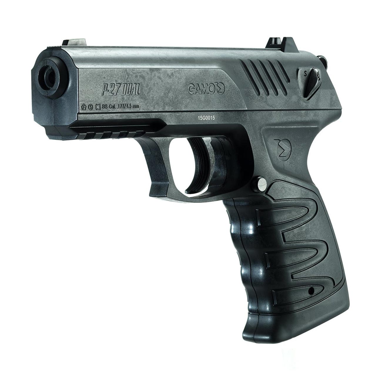 Gamo P-27 .177cal CO2 Powered Semi-Automatic BB/Pellet Pistol - Clinch River Fishing USA