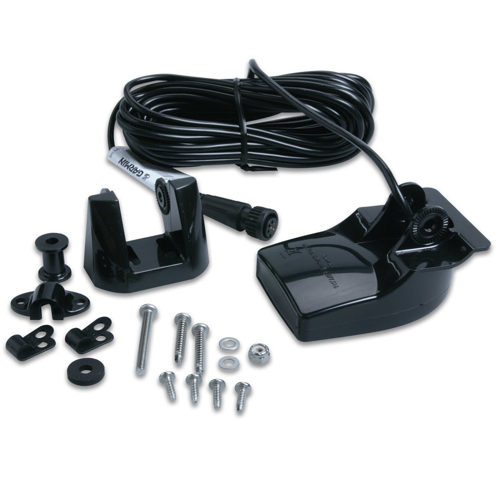 Garmin 200/50kHz, 10/40 Deg, Plastic TM, Depth & Temp - 6-Pin - Clinch River Fishing USA